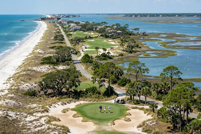Illustration for the news story: 54 Holes on Fort Morgan Road: How to Plan a Gulf Shores Golf Weekend