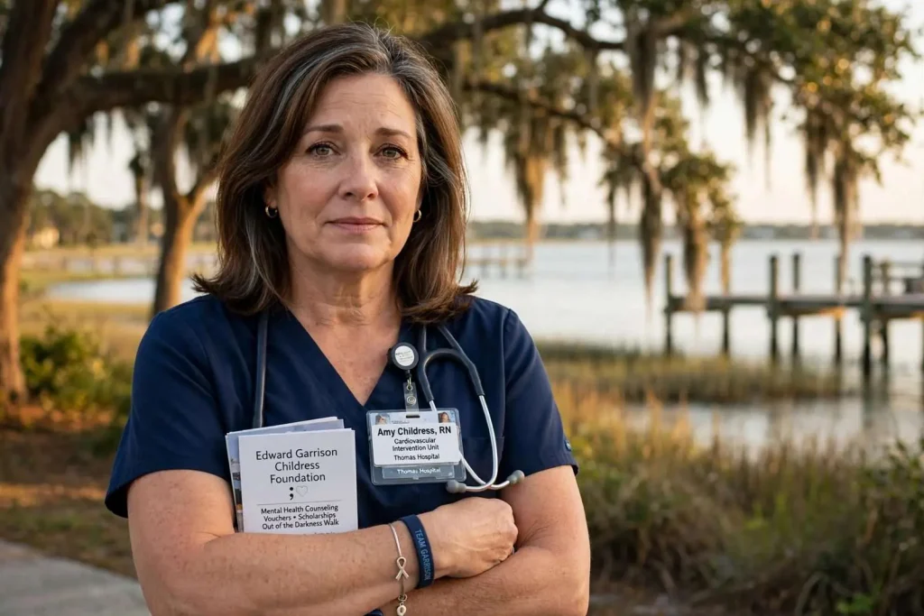 Illustration for the news story: After Losing Her Son to Suicide, a Fairhope Nurse Built a Foundation to Help Others Ask for Help