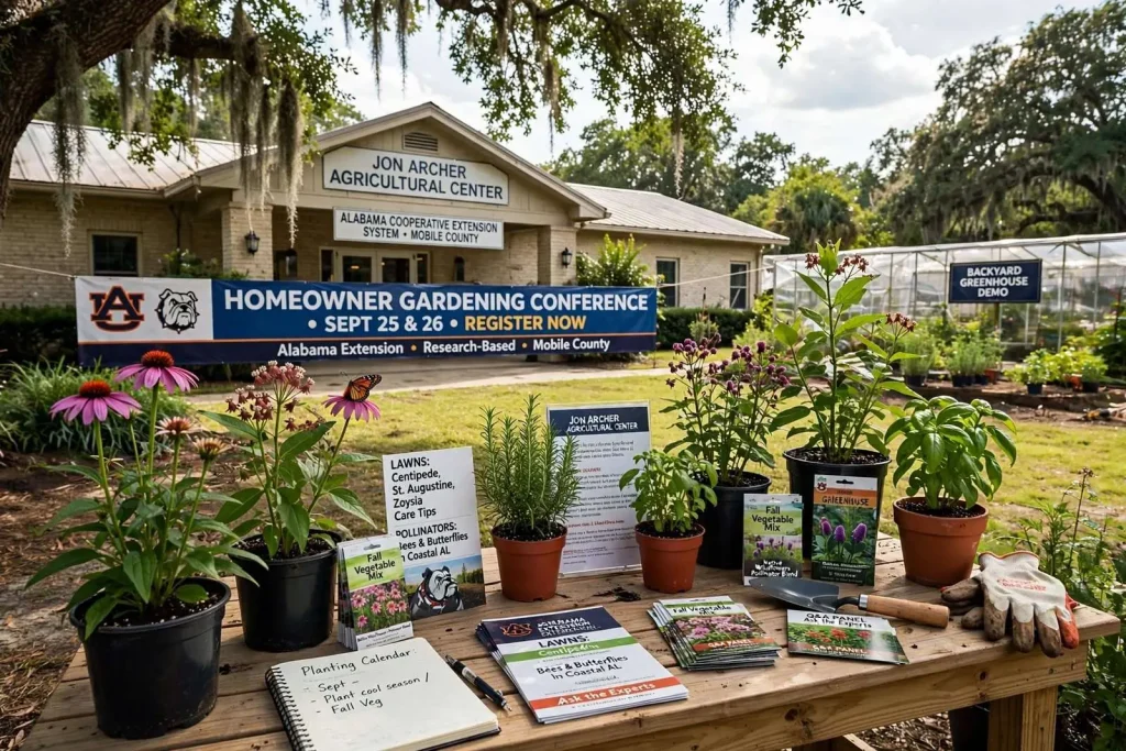 Illustration for the news story: Alabama Extension Opens Registration for a Two-Day Homeowner Gardening Conference in Mobile