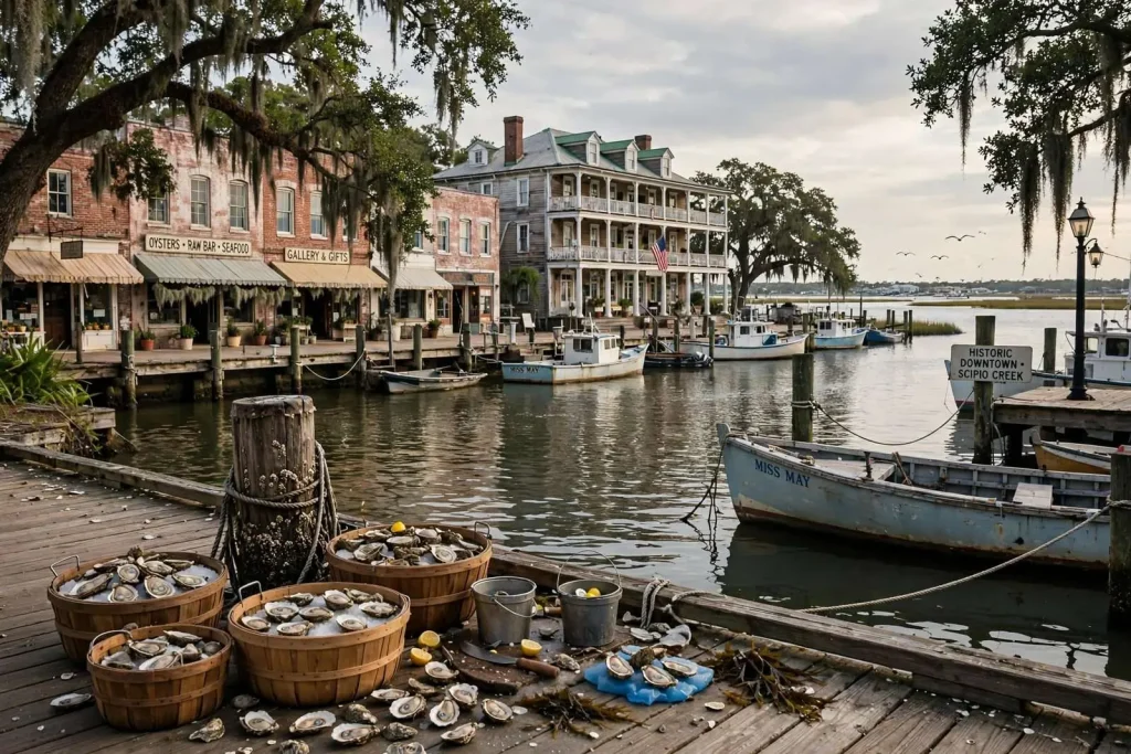 Illustration for the news story: Apalachicola: A Weekend in Old Florida, Four Hours From Fairhope