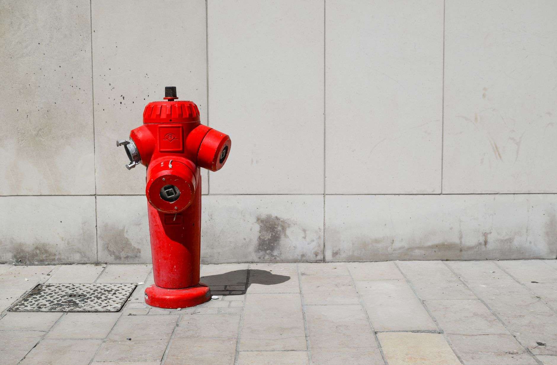 Fire hydrant on a residential street