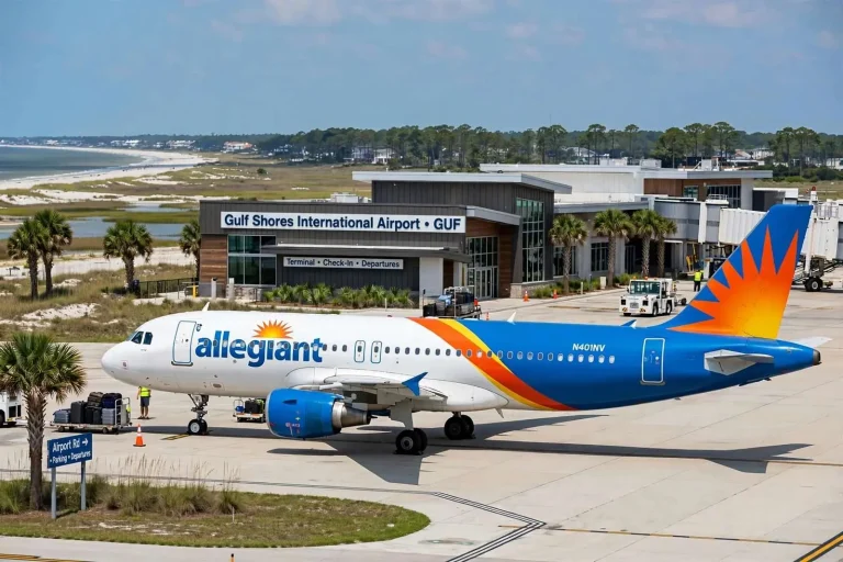 Illustration for the news story: Beach to Rocket City: What It’s Like to Fly Alabama’s Only Intrastate Airline Route