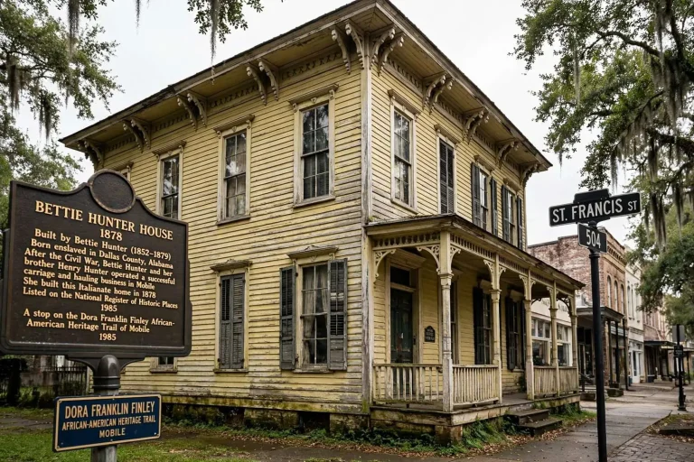 Illustration for the news story: ‘You Don’t Sell Your History’: Descendants Fight to Save the 1878 Bettie Hunter House in Downtown Mobile
