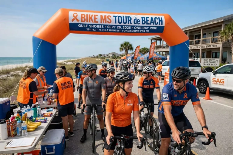 Illustration for the news story: Bike MS Tour de Beach Rolls Into Gulf Shores Saturday With New One-Day Format