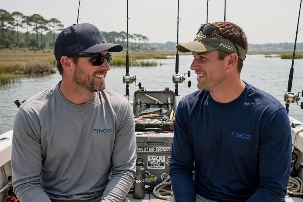 Illustration for the news story: Built for the Brutal Gulf: How FINCO Sportfishing Gear Grew From a Complaint to a Brand
