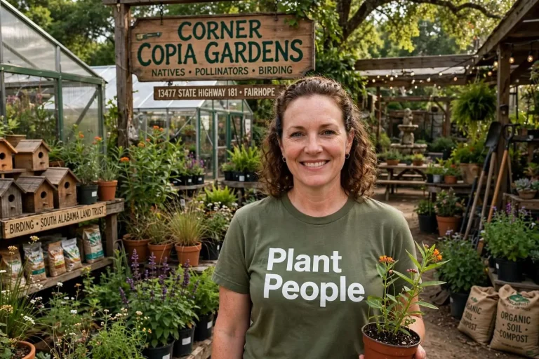 Illustration for the news story: Corner Copia Gardens: Where Baldwin County’s Plant People Gather