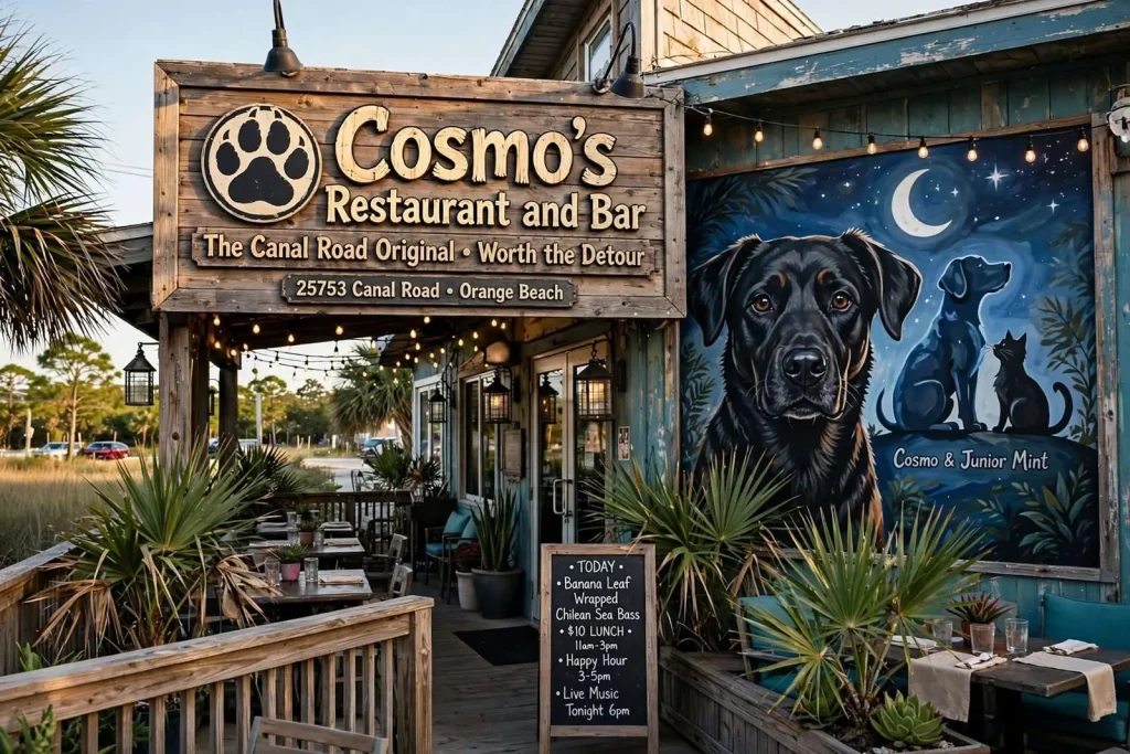 Illustration for the news story: Cosmo’s Restaurant and Bar: The Canal Road Original Worth the Detour