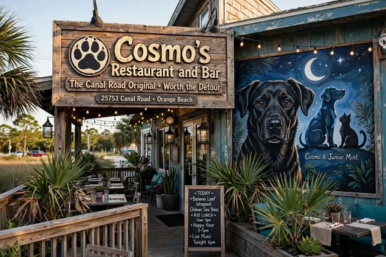 Illustration for the news story: Cosmo’s Restaurant and Bar: The Canal Road Original Worth the Detour