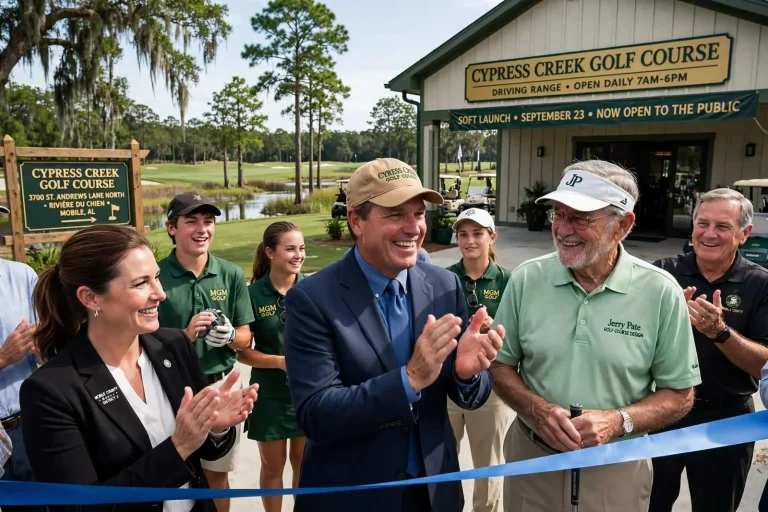 Illustration for the news story: Cypress Creek Golf Course Opening Brings Golf Back to the Old Linksman Site