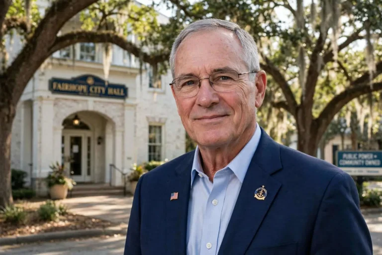 Illustration for the news story: Fairhope’s Jack Burrell Marks 10 Years Representing the City on the Energy Southeast Board
