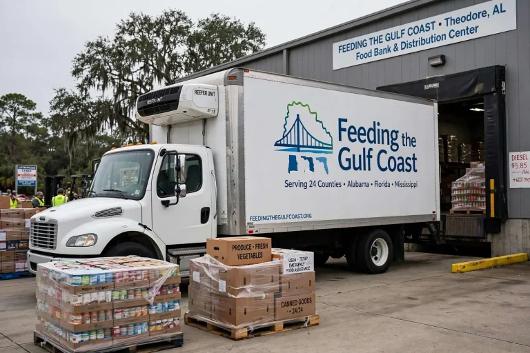 Illustration for the news story: Diesel Costs Up 60% Squeeze Feeding the Gulf Coast as Pantry Demand Climbs