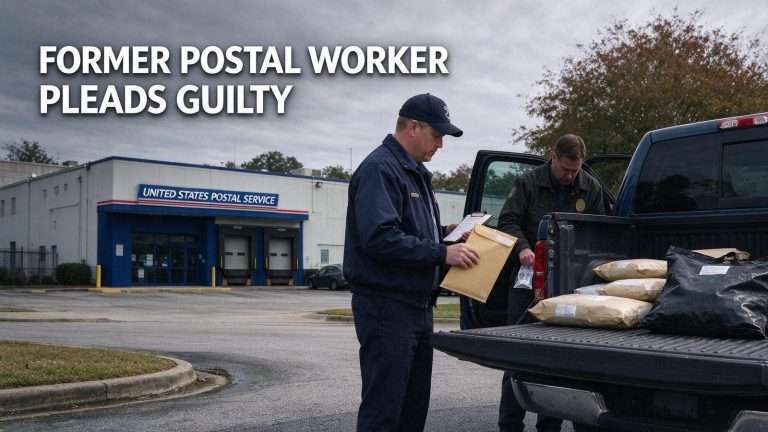 Illustration for the news story: Former Midtown Mobile Postal Worker Pleads Guilty After Inspector Finds Two Pounds of Marijuana in His Truck