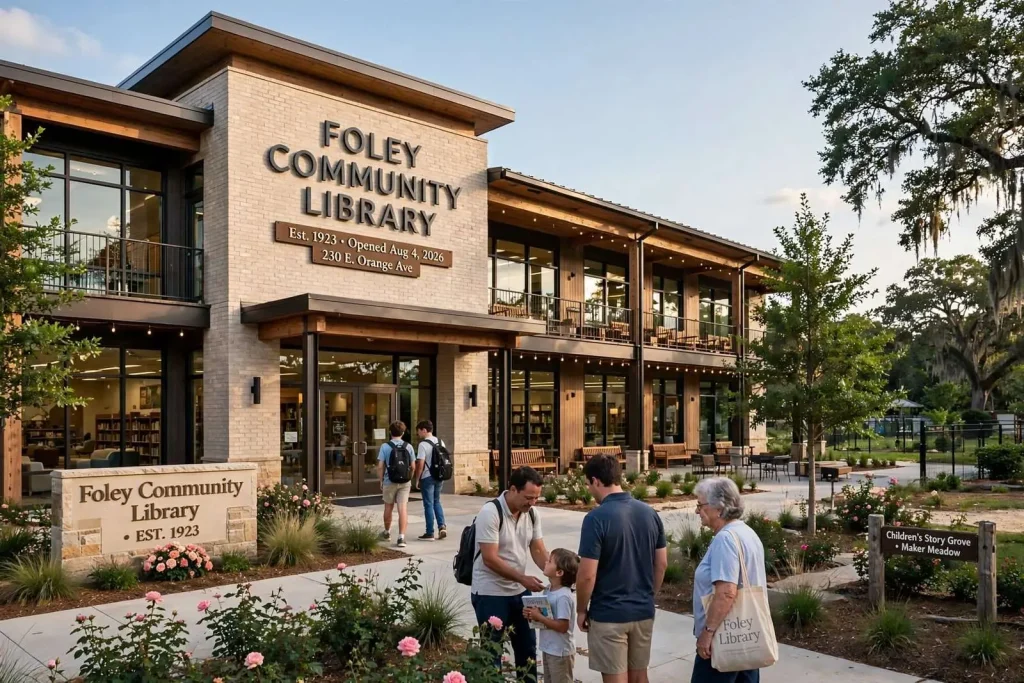 Illustration for the news story: From 500 Donated Books to a $20 Million Building: The Century-Long Story of the Foley Library