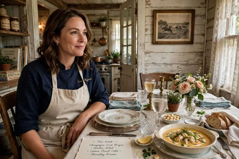 Illustration for the news story: From a $99 Bank Account to Fairhope’s Most Intimate Table: The Story of Sallie