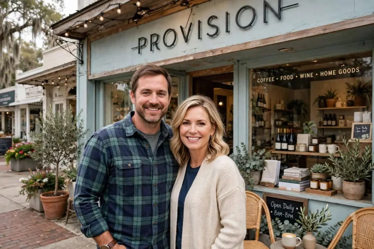 Illustration for the news story: From Blackberry Farm to ‘Fairhope’s Living Room’: The Couple Behind Provision