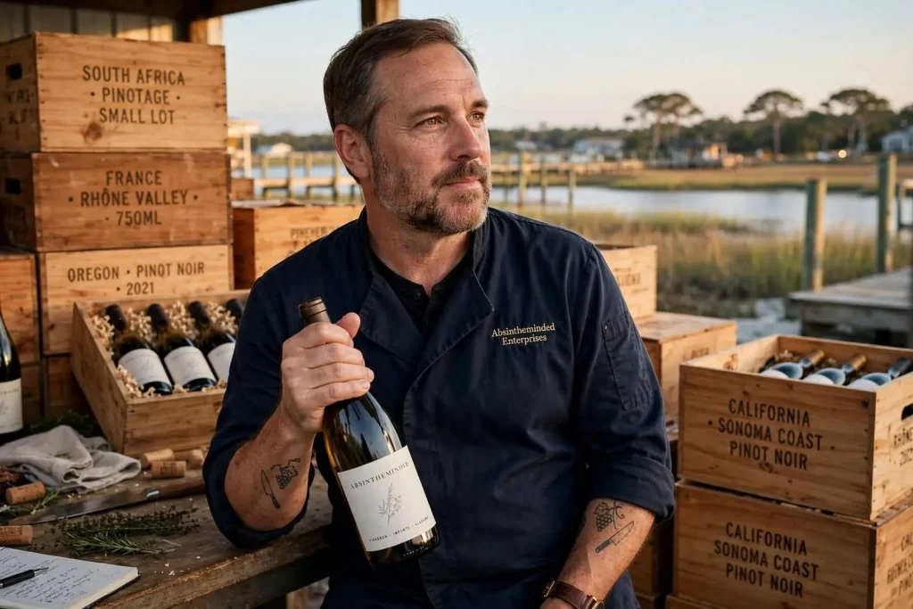 Illustration for the news story: From Emeril’s Saucier to Wine Importer: The Chef’s Path of Seth Hargett