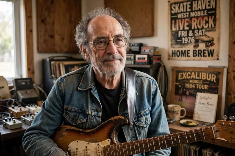 Illustration for the news story: From Skate Haven to the Studio: Corky Hughes’ Life in Music