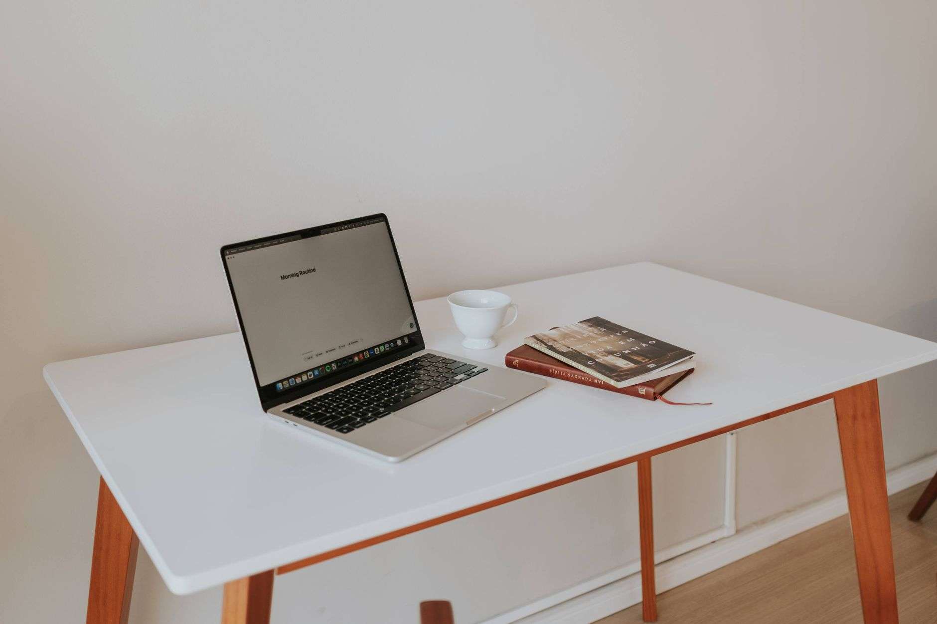 Home office desk with laptop illustrating proposed Gulf Shores home business rule changes
