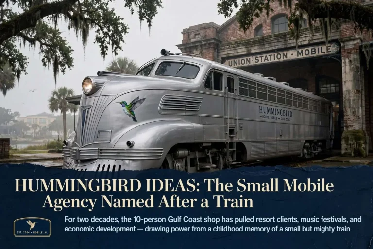 Illustration for the news story: Hummingbird Ideas: The Small Mobile Agency Named After a Train