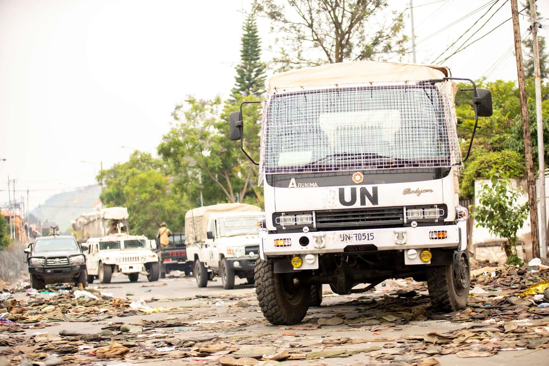 Symbolic image representing international humanitarian response efforts