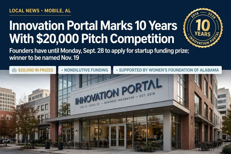 Illustration for the news story: Innovation Portal Marks 10 Years With $20,000 Pitch Competition; Applications Due Sept. 28