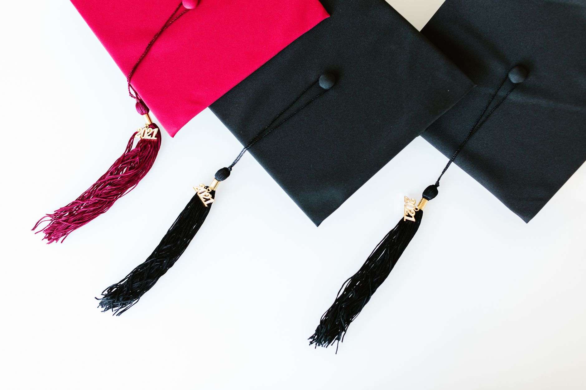 Graduation cap and diploma representing the new Kornegay scholarship at the University of Alabama