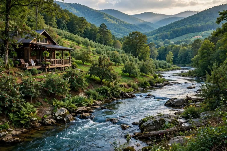 Illustration for the news story: Many Waters: A Family Week in Ellijay, Georgia’s Apple Capital