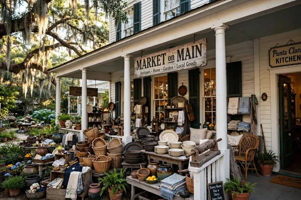 Illustration for the news story: Market on Main: The Point Clear Shop Where Every Room Has a Story