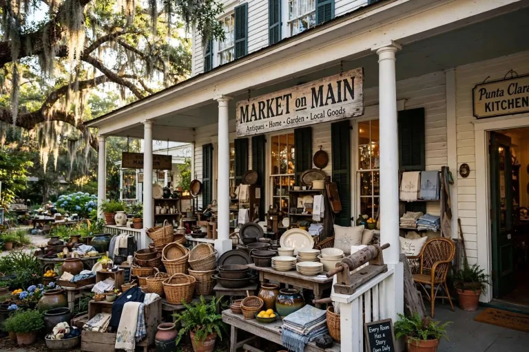 Illustration for the news story: Market on Main: The Point Clear Shop Where Every Room Has a Story