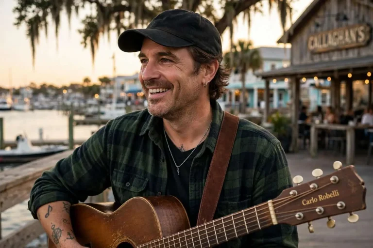 Illustration for the news story: Matthew Jacquette: The Well-Traveled Guitarist Bringing New Energy to the Coastal Music Scene
