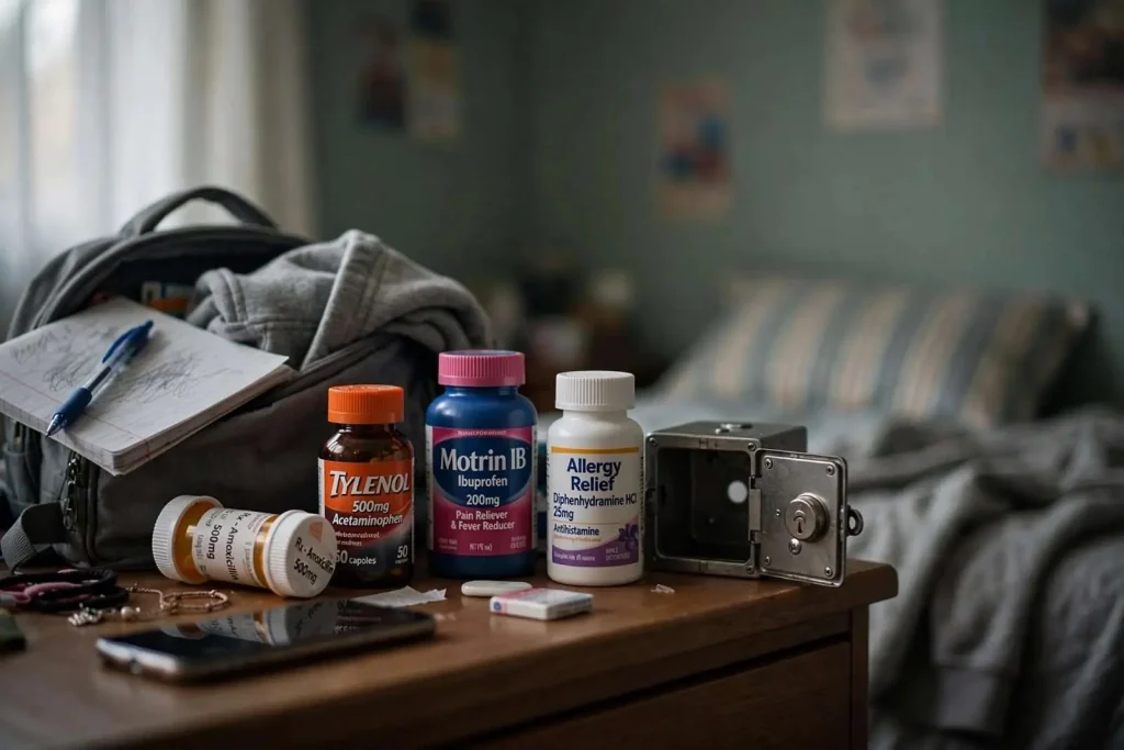 Illustration for the news story: Mobile Clinicians Say Children as Young as 10 Are Overdosing on Medicines Found at Home