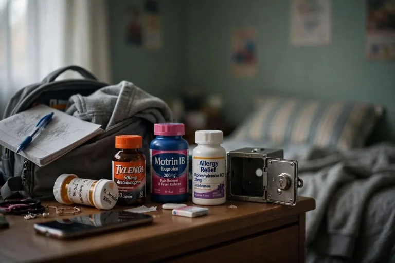 Illustration for the news story: Mobile Clinicians Say Children as Young as 10 Are Overdosing on Medicines Found at Home