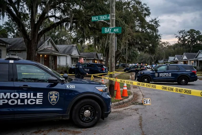 Illustration for the news story: Stranger Drives Off With Good Samaritan’s Car as Mobile Police Work Weekend Carjacking, Shootings Into Homes