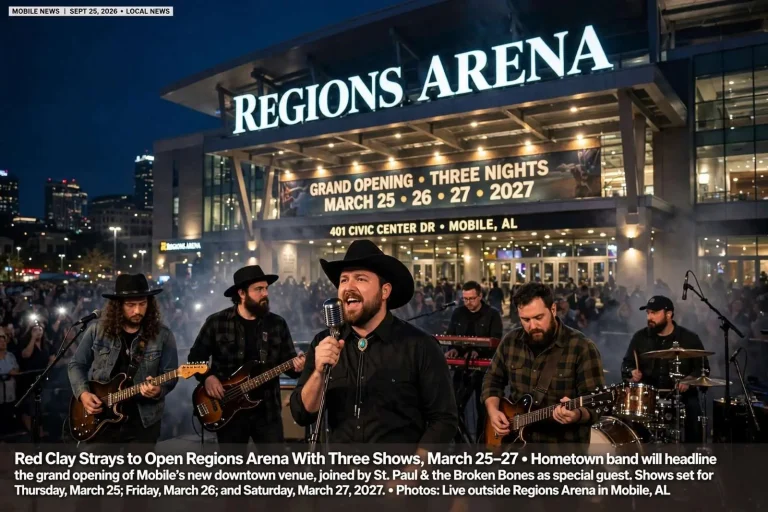 Illustration for the news story: Red Clay Strays to Open Regions Arena With Three Shows, March 25-27