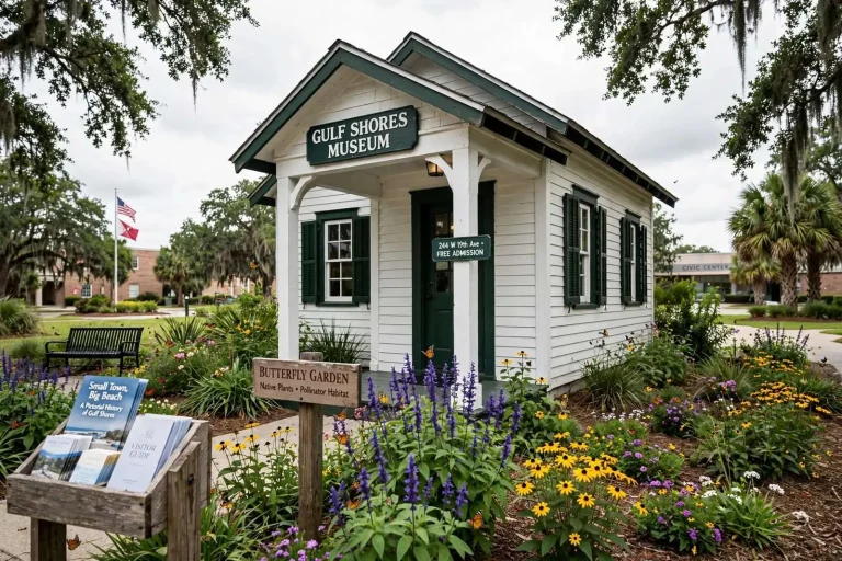 Illustration for the news story: More Than a Beach Town: Inside the Gulf Shores Museum’s Cottage Full of Stories