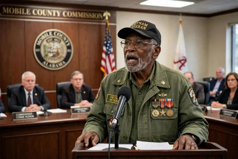 Illustration for the news story: ‘Somebody Has to Start’: Vietnam Veteran Asks Mobile County Commission to Back a Full-Service VA Hospital