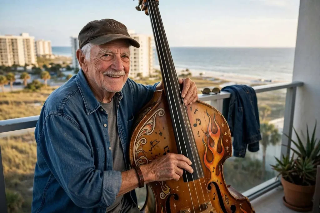 Illustration for the news story: Orange Beach’s Cuz Covington Played Bass in the Original Rolling Stones, From Mississippi