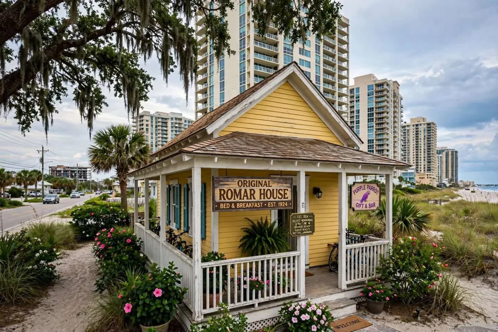 Illustration for the news story: Original Romar House: The 1924 Beach Home That Outlasted Orange Beach’s Storms
