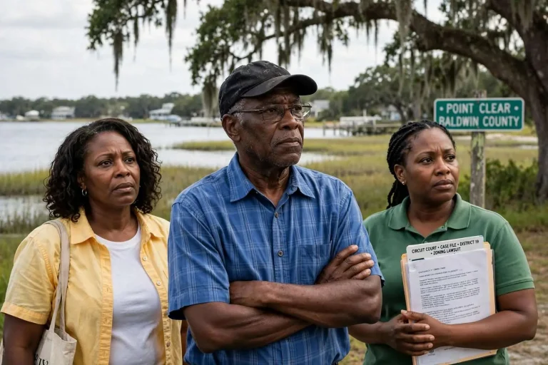 Illustration for the news story: Point Clear Residents Win Zoning Lawsuit Against Baldwin County Commission