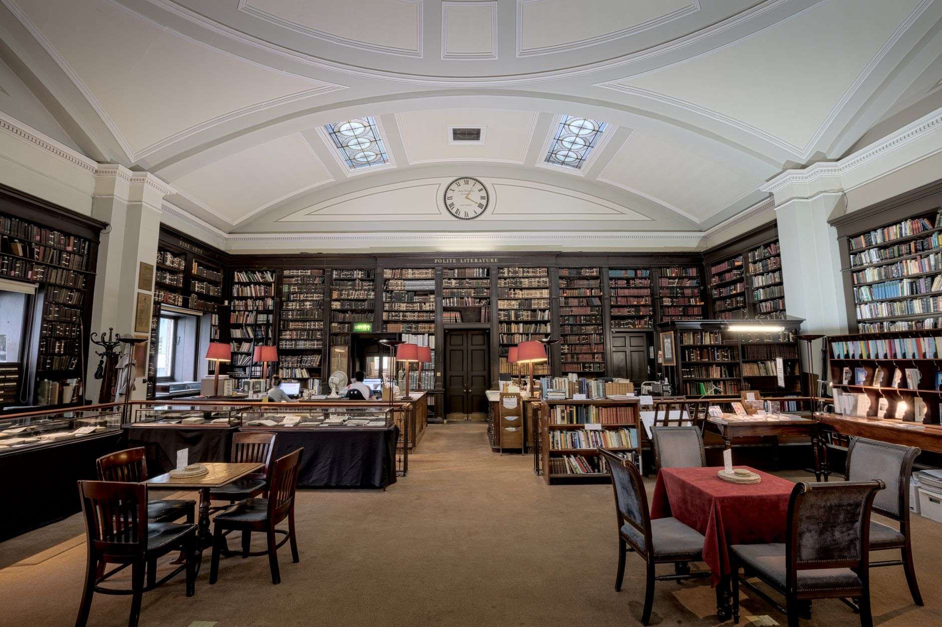 A public library setting used for community programs, illustrating library-hosted events