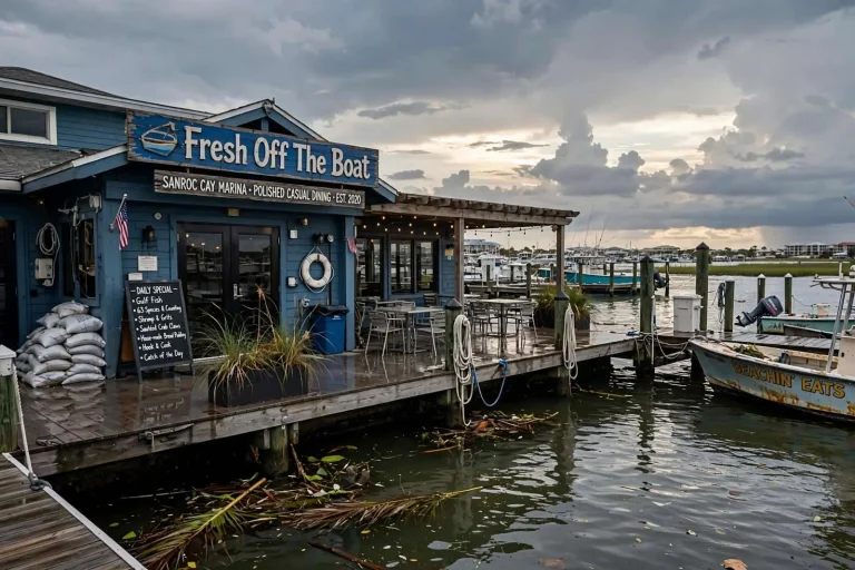 Illustration for the news story: Remembering Fresh Off the Boat: The SanRoc Cay Restaurant That Opened Into a Pandemic and a Hurricane