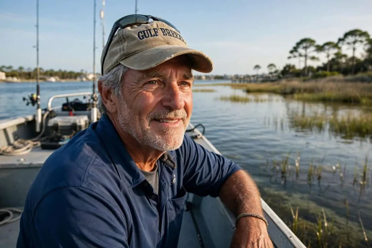Illustration for the news story: Salt of the Earth and Water: Gulf Breeze’s Dan Green Has Lived It All