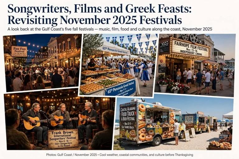 Illustration for the news story: Songwriters, Films and Greek Feasts: Revisiting the November 2025 Festivals