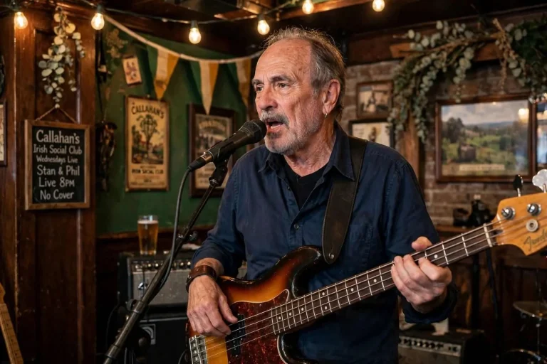 Illustration for the news story: Stan Foster: The Singing Bass Player Who Lied His Way Into a Life in Music