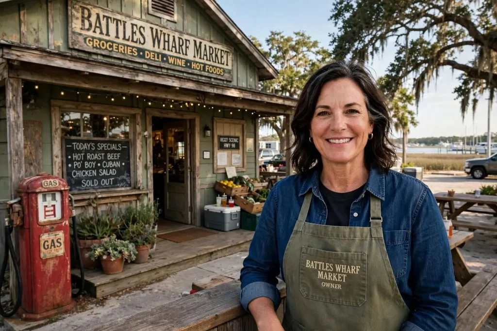 Illustration for the news story: The Coolest Store on Scenic 98: Jennifer Blackwood Takes Over Battles Wharf Market