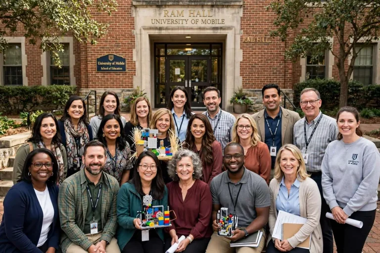 Illustration for the news story: Eighteen K-5 Teachers From Seven School Systems Complete STEM Catalyst at University of Mobile