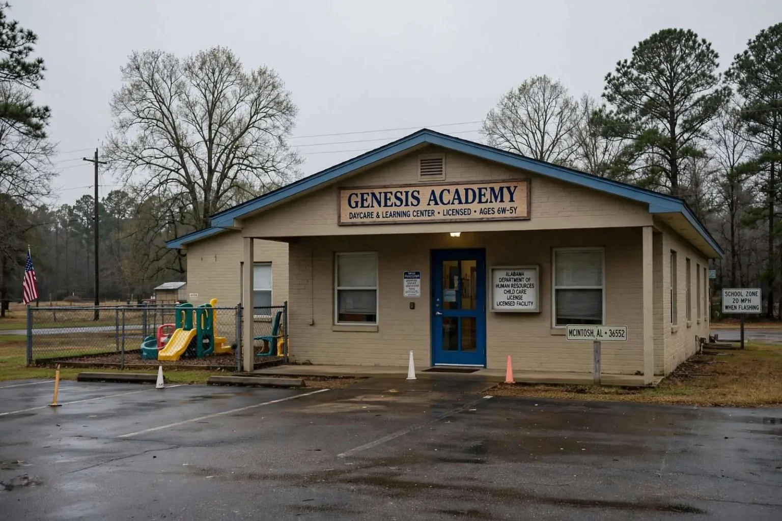 Illustration for the news story: Grand jury indicts Jackson man over alleged gun threat to McIntosh daycare worker