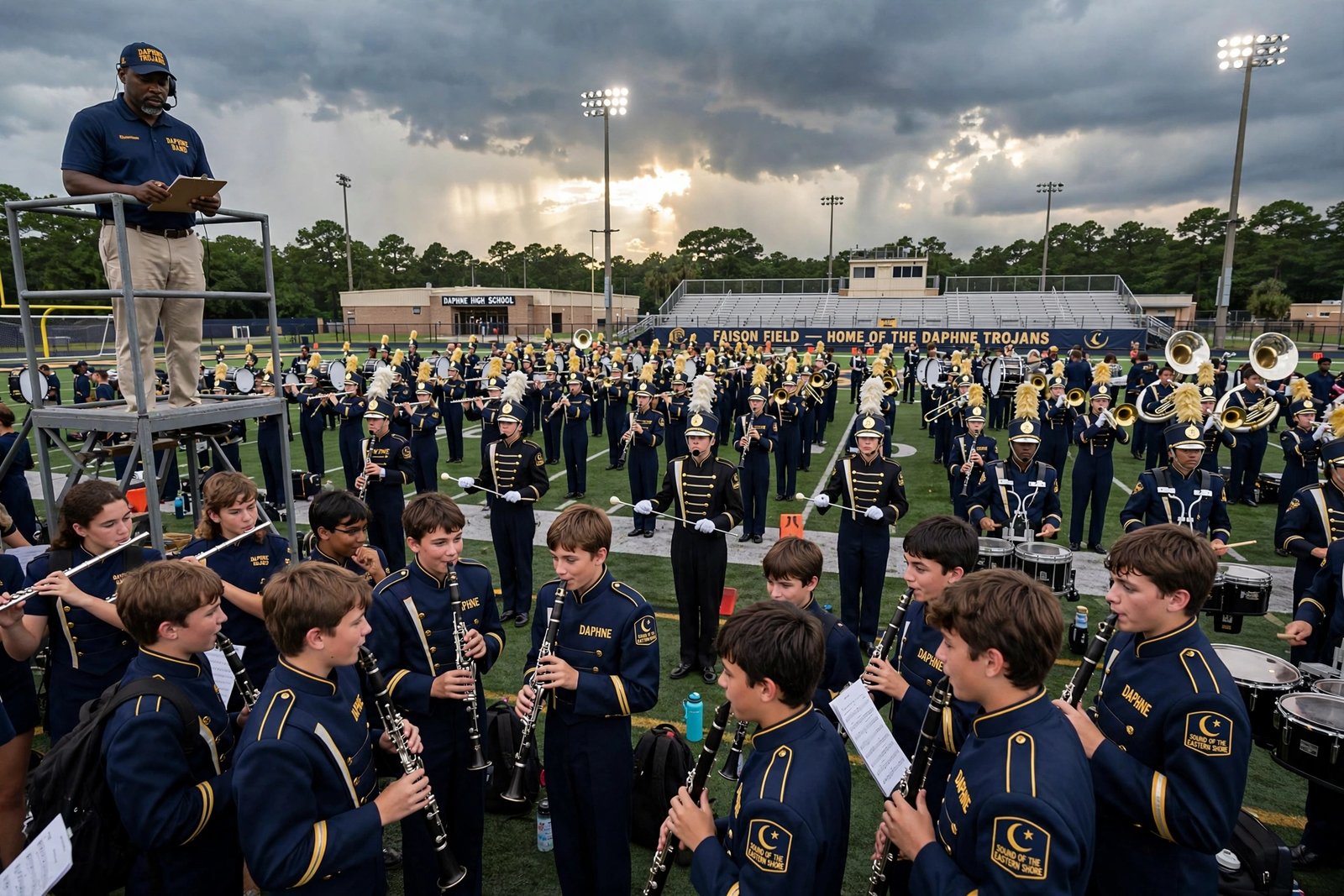 Illustration for the news story: 98 Freshmen and Counting: Daphne’s Sound of the Eastern Shore Welcomes a Record Class