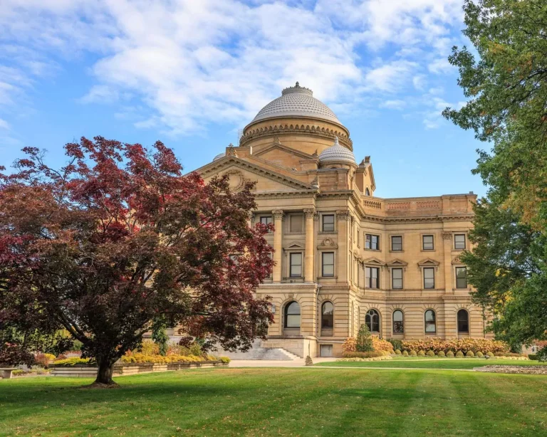 A historic courthouse building, evoking the federal prosecutions of Mobile officials in the 1970s and 1980s