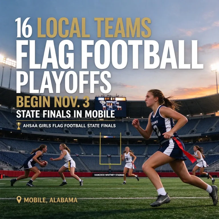 flag football playoffs – Sixteen Mobile, Baldwin Teams Open Flag Football Playoffs Nov. 3; State Finals Coming to Mobile